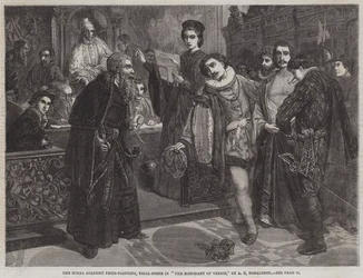 Trial Scene in The Merchant of Venice
